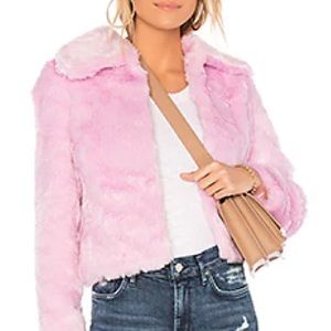 Eaves faux fur jacket